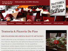 Tablet Screenshot of italienisches-restaurant-muenchen.com